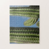 バレルサボテンI砂漠の写真 ジグソーパズル (縦)