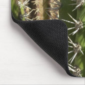 バレルサボテンII砂漠自然写真 マウスパッド (コーナー)