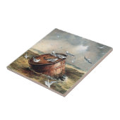 バレルセラミックスの鳥 タイル (側面)