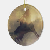 バレルレーサーギフトオーナメント セラミックオーナメント (左)