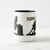 バレルレーサーコーヒーカップ ツートーンマグカップ (中央)