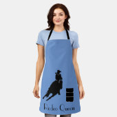 バレルレーサー エプロン (着用した状態)