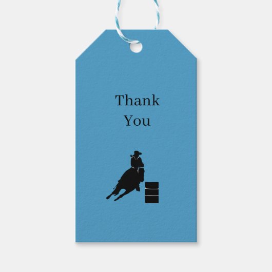 バレルレーサー ギフトタグ (正面)