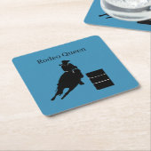 バレルレーサー スクエアペーパーコースター (アングル)