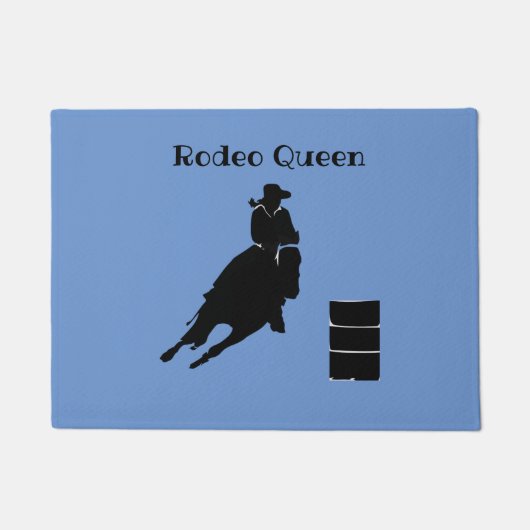 バレルレーサー ドアマット (正面)