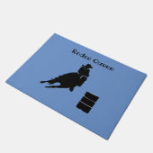 バレルレーサー ドアマット (アングル)