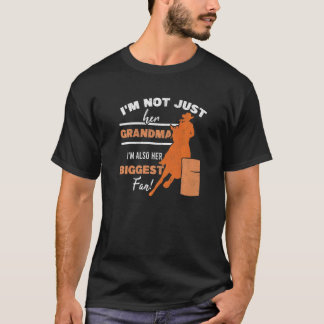 バレルレーサー ファン 祖母 おばあちゃん 馬 バレル Tシャツ