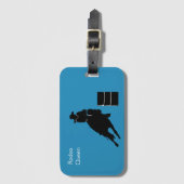 バレルレーサー ラゲッジタグ (正面縦)