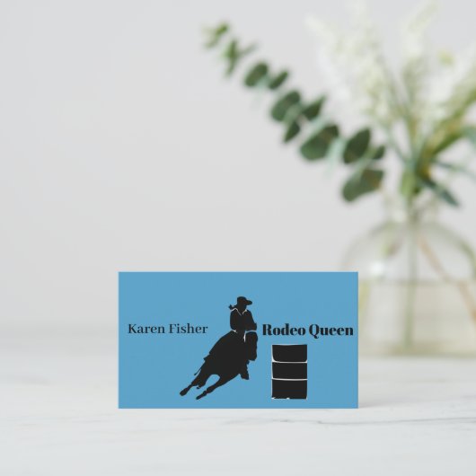 バレルレーサー 名刺 (スタンド正面)