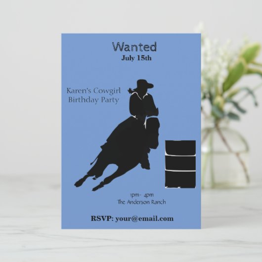 バレルレーサー 招待状 (スタンド正面)