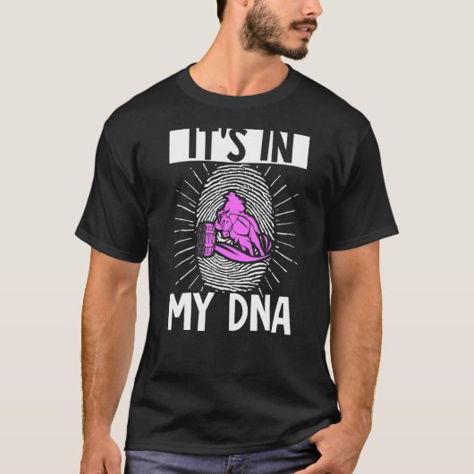 バレルレーサー DNAに刻まれた馬術 Tシャツ (正面)