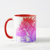 バレルレーサーII （虹） マグカップ (左)