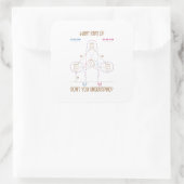 バレルレーシングギフトを理解していない部分 スクエアシール (バッグ)