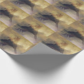 バレルレーシングギフトラップ ラッピングペーパー (角)