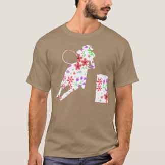 バレルレーシング乗馬女性のカーボーイ Tシャツ