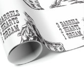 バレルレーシング3バレル2ハート1ドリーム ラッピングペーパー (ロールコーナー)