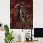 バレルレーシング ポスター (ホームオフィス)