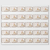 バレルレーシング ラッピングペーパー (フラット)