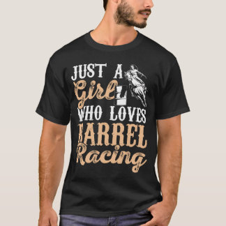 バレルレーシング・ロデオの馬が大好きな人向けのヴィンテージ Tシャツ