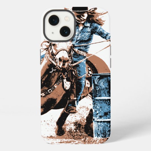 バレルレーシング iPhoneケース (裏面)