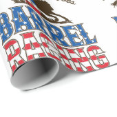 バレルレースが大好きな女の子 ラッピングペーパー (ロールコーナー)