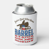 バレルレースが大好きな女の子 缶クーラー (缶正面)