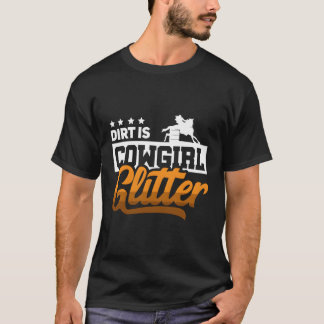 バレルレースホースレーサーギフトIバレルレーシングショー Tシャツ
