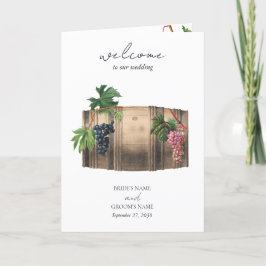 バレルワイナリーヴィン結婚ヤードのサービス順序 プログラム