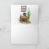 バレル内の海賊の骨格 カード (内部)