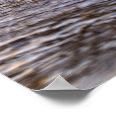 バレル・サーフ・ウェーブイン・ザ・海・サンセット ポスター (角)