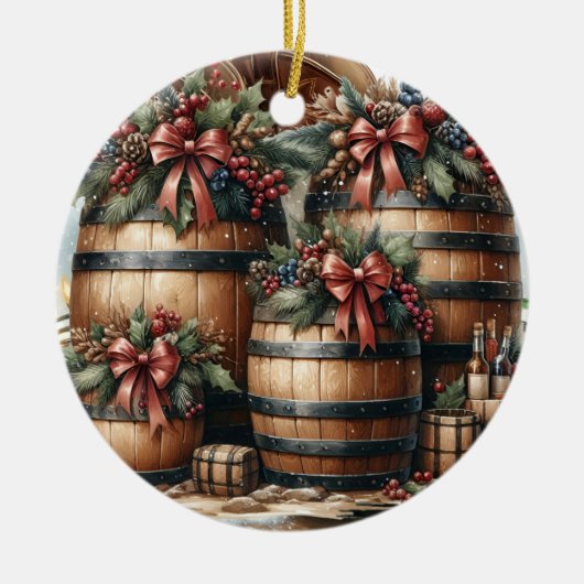 バレル セラミックオーナメント (正面)