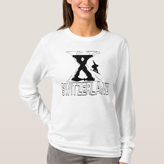 バレルX-LAAX、スイス連邦共和国 Tシャツ (正面)