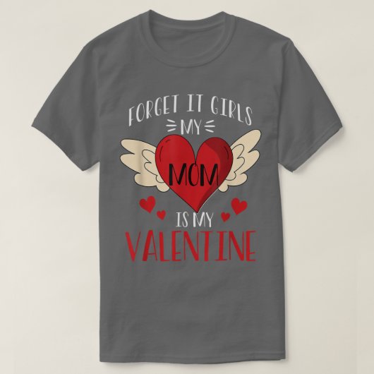 バレンおもしろいタインデーおたく小僧 Tシャツ (デザイン正面)