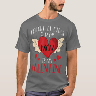 バレンおもしろいタインデーおたく小僧 Tシャツ