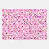 バレンお洒落ティネスの日 ラッピングペーパーシート (正面)