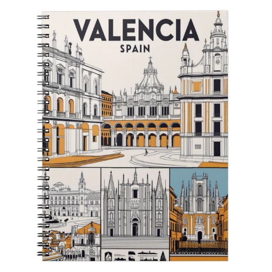 バレンシアのアーキテクチャを備えたノートブック ノートブック (正面)