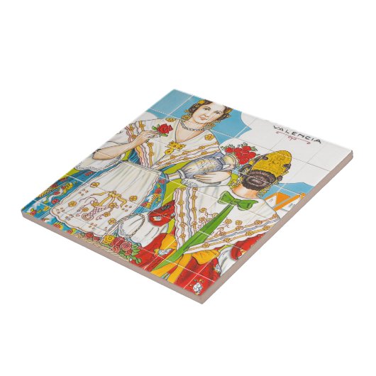 バレンシアのタイル タイル (側面)