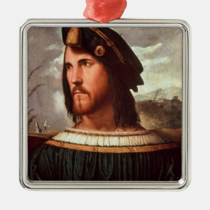 バレンシアのチェーザレ・ボルジア公爵 メタルオーナメント