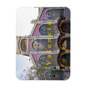 バレンシアの中央市場のビュー。 マグネット (縦)