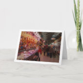 バレンシアの中央市場 カード (正面)