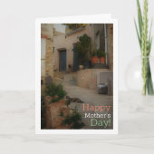 バレンシアのLliriaの通りを詩的に捉えたシーン カード (正面)