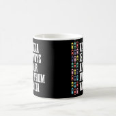 バレンシアはスペイン遠くにのユーモアスペインのトラフだ コーヒーマグカップ (中央)