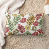 バレンシアスペインのフローラとつる植物装飾用クッション ランバークッション (ブランケット)