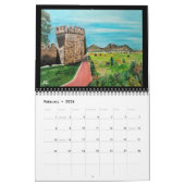 バレンシアスペインアートバイアルフレッドキツネ カレンダー (2月 2026)