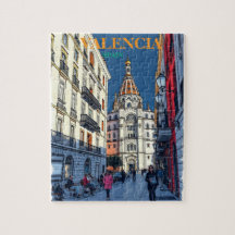 バレンシアスペイントラベルアートヴィンテージ