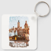 バレンシアスペイン建築旅行 キーホルダー (裏面)