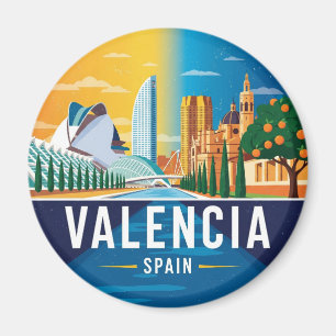バレンシアスペイン旅行 マグネット