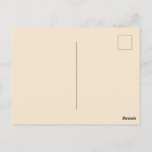 バレンシアスペイン ポストカード (裏面)