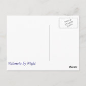 バレンシアバイナイト ポストカード (裏面)