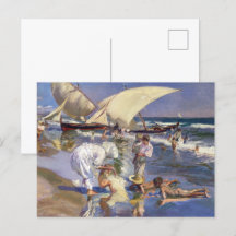 バレンシアビーチモーニングライト | Joaqun í Sorolla |